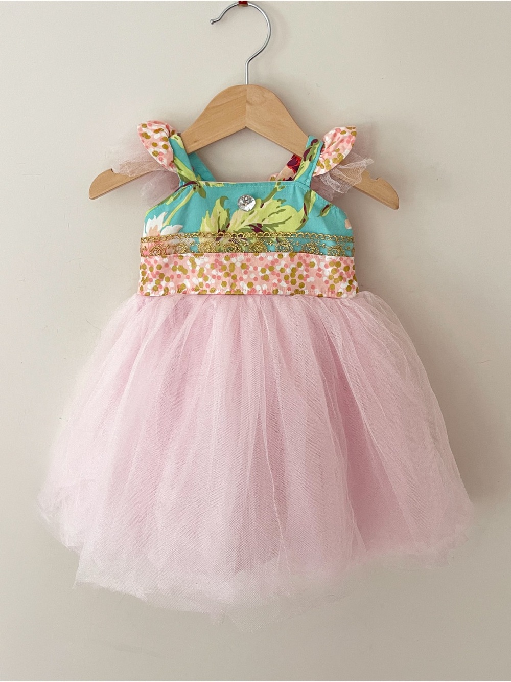 HANDMADE 1 of a Kind Birthday Party Tulle Dress